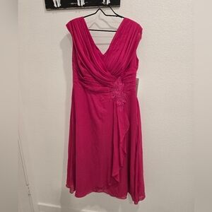 Elegant Pink Evening Dress